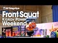 Front Squats Klokov Power Weekend 2015