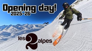Opening day Les Deux Alpes 2025-26!
