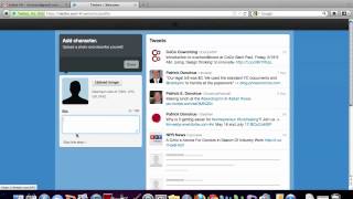 Patrick donohue shows you how to set up and use a twitter account in
minutes!