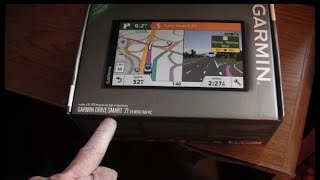 Garmin Drive Smart 71 EX With Traffic Box Opening