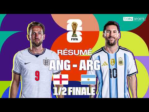 Résumé Angleterre vs Argentine
