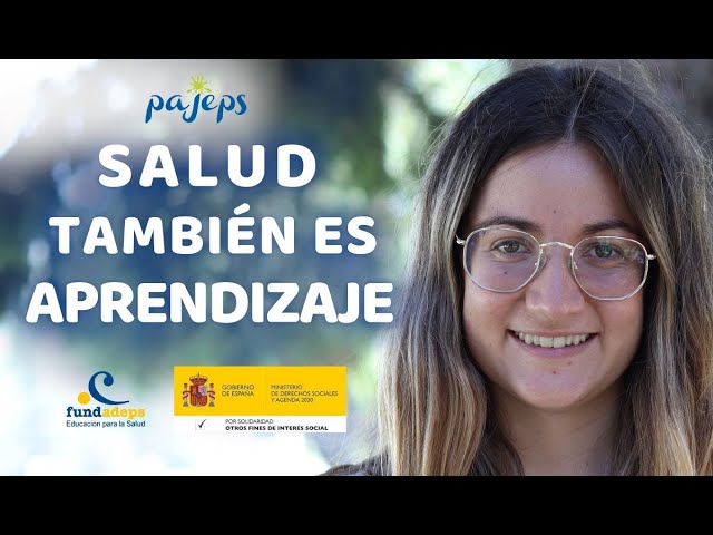 Salud también es aprendizaje, con Inma García. Programa PAJEPS 2023.