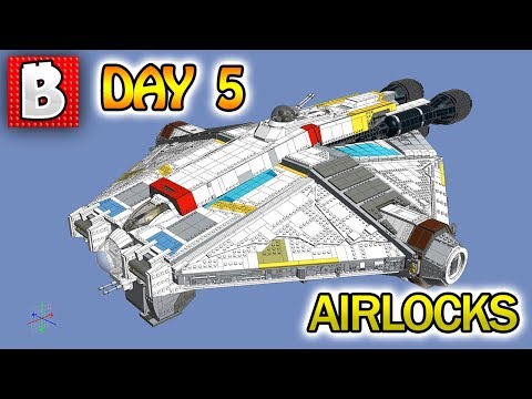 LEGO Star Wars UCS THE GHOST!!! Day 5: Center Frame and Airlocks | BrickVault LIVE - LEGO Star Wars UCS THE GHOST!!! Day 5: Center Frame and Airlocks | BrickVault LIVE