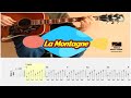 La montagne   guitar tabs cover  jean ferrat