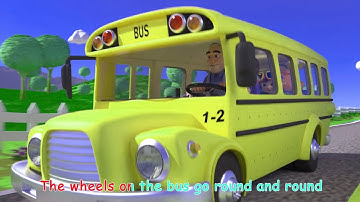 🚌 The Wheels On The Bus Remix 🎵 [1 MIN LOOP] | Fun Beats & Sound Effects Version  @ToonBusRhymes