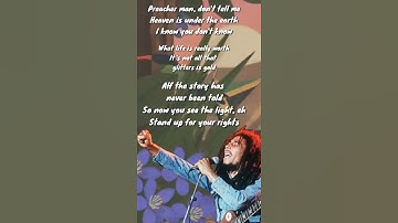 Thumbnail of 🔥 Bob Marley -Get up Stand up- #songquote #shorts