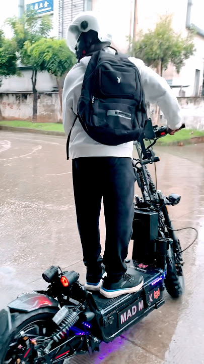 80 mph electric scooter. #electricscooter #hyperscooter #electricvehicle