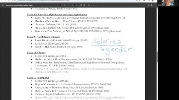 Statistics and Law (and a lot more)
