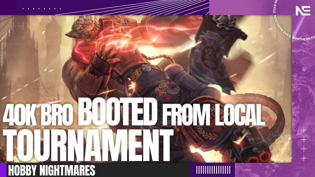 Игрок турнира INCENSED 40K УБИТ за крайнюю токсичность.