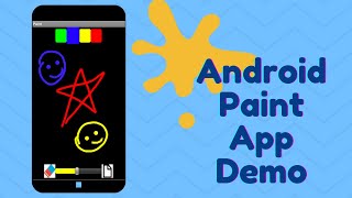 Android Drawing App Demo | Android Paint App Demo | #shorts screenshot 2