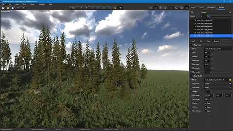 Foliage in Ultra Engine