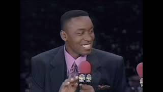 NBA Finals 1999 Game 3 New York Knicks vs. San Antonio Spurs Latrell Sprewell vs. Tim Duncan