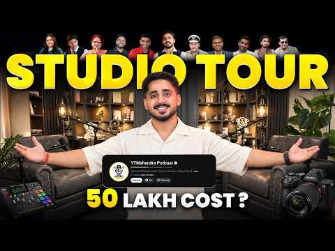 Podcast Studio Tour | How To Start A Podcast Channel | Complete Studio Setup Guide In Hindi 2026-27