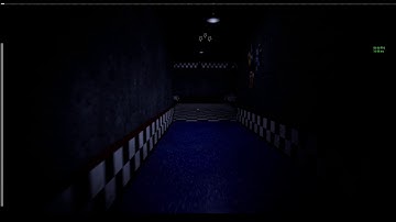 Fnaf UE4 Remake Free Roam (Gameplay)