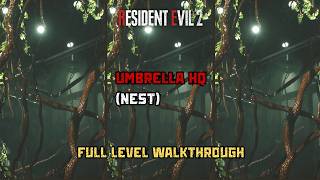 Resident Evil 2 Remake (2019) - Umbrella NEST - Full Level Walkthrough | Leon's Story [1st Run]