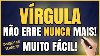 VÍRGULA: 5 Dicas SIMPLES Sobre Como Usar a Vírgula (CONCURSOS E VESTIBULARES)