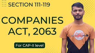 Companies Act, 2063 I Audit I Section 110-119 I June 2022 I CAP-II & CAP-III I Aashik Info screenshot 4