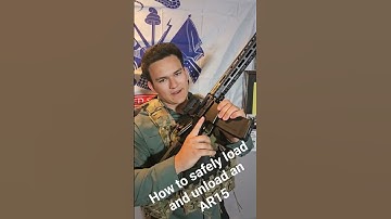 How to safely load and unload an AR15.