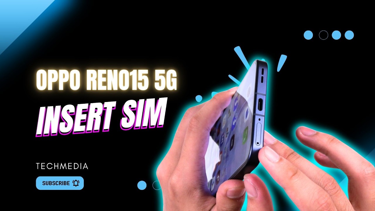 How to Insert SIM Card on OPPO Reno 15 5G (Dual SIM Easy Guide