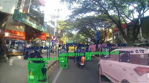 Real time object detection and instance segmentation using Mask RCNN