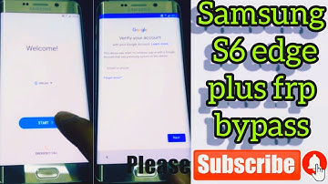 Samsung S6 edge plus frp bypass 1000% solution || Samsung Galaxy S6 edge plus frp bypass without PC
