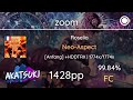 Akatsuki!rx | zoom | Roselia - Neo-Aspect [Anfang] +HDDTRX 99.84% 1428pp #1 FC