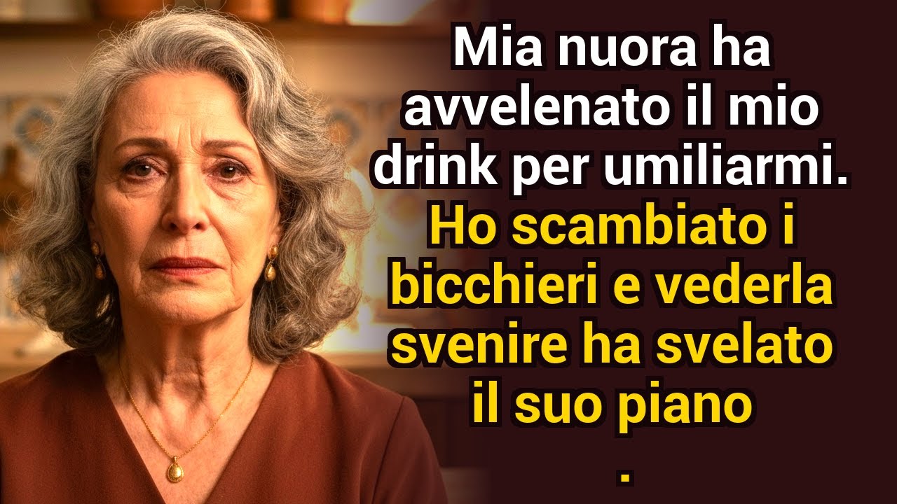 Mia nuora drogò il mio drink per umiliarmi. Scambiai i bicchieri — vederla crollare rivelò il suo