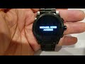 RESET Michael Kors Access Grayson Android Smartwatch 47mm Stainless Steel MKT5029 (01-2019)