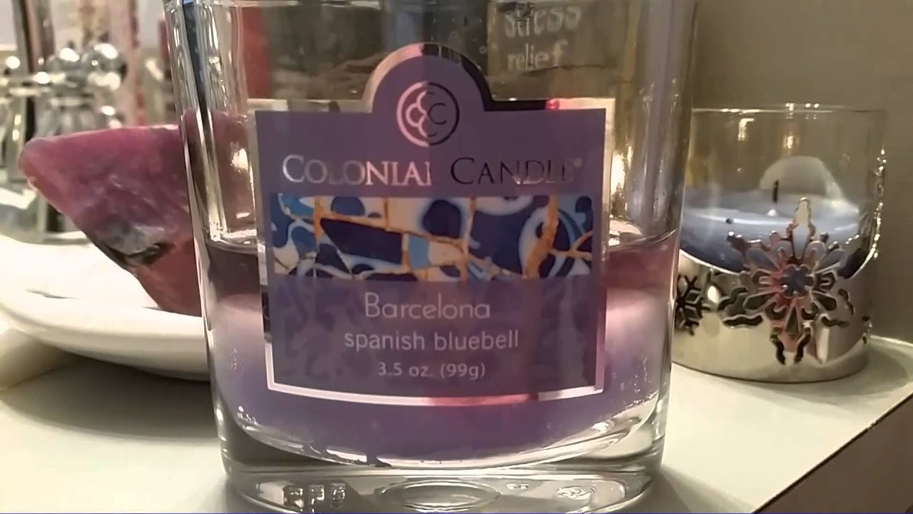 Colonial Candle Review, Spanish Bluebell YouTube