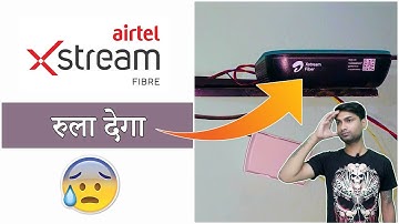 Airtel Xstream Worst Router Ever must watch before installation 😢😢#airtelxstream #techathome