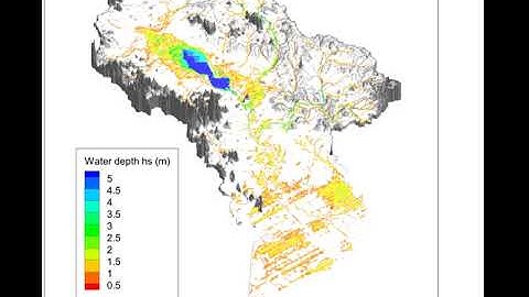 Flood modeling in Lower Mekong basin (RRI Model)