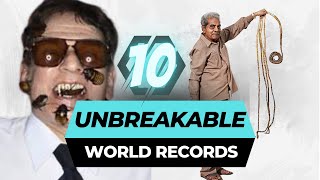 10 Unbreakable World Records - Watch Gross to Amazing Feats