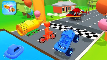 Shape shifting All Levels 🚗🚦🚲 Walkthrough Android,ios Gameplay Max Big Update PC Full Screen WQ2