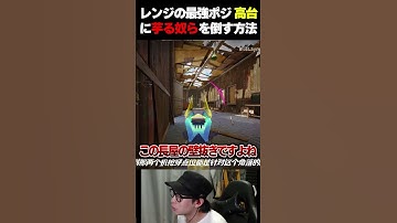 レンジの最強ポジ『高台』に芋る敵を簡単に倒せるSRポジがこちら... |   #codmobile  #最強  #KAME #codモバイル