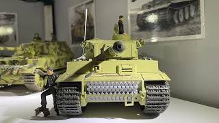 JagdTiger, KingTiger, Ferdinand/Elefant, Tiger 131. 1/35 model Display Collection