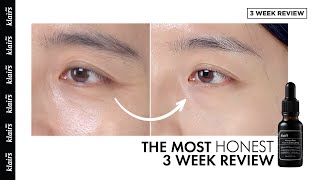 The Most Honest 3 Weeks Review! | KLAIRS Midnight Blue Youth Activating Drop(미드나잇 블루 유스 액티베이팅 드롭)