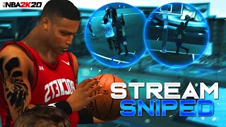 I stream sniped plugcity live on stream! nba 2k20 mobile!