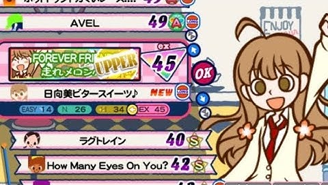 【ポップンJam&Fizz新曲】走れメロンパン UPPER EX45【Poppin