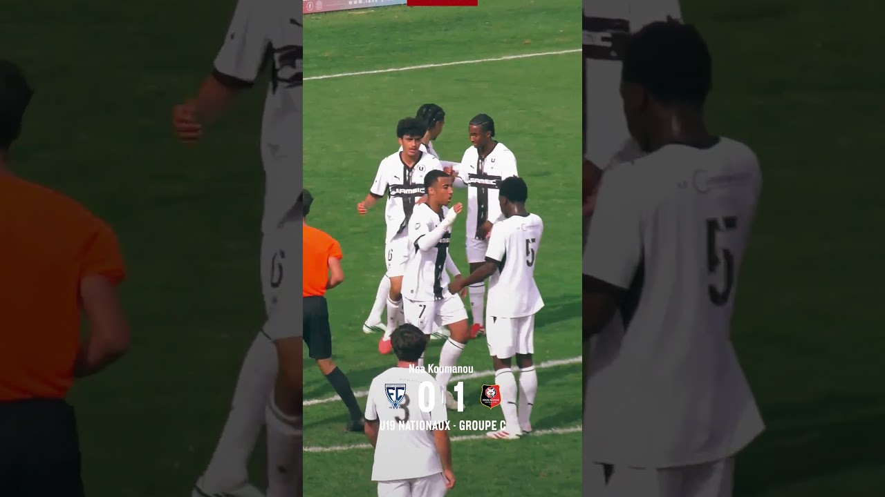 Les 3 buts de nos U19 sur la pelouse de Saint-Lô 🫡 3e succès de suite en championnat 👏✅ #shorts