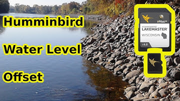 Humminbird Water Level Offset