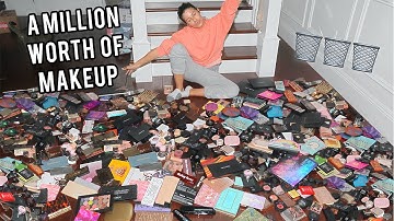 GETTING RID OF ALL OF MY MAKEUP COLLECTION | PART 1 + honest talk about makeup.