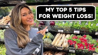 How to Lose 100lbs: My Top 5 Tips to Lose Weight and Belly Fat Fast!