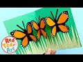 BEST Easy Pop Up Butterfly Card Idea for Kids - Mother's Day, Thank You, Teacher's Cards