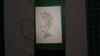 SKETCHING ELMIRA FROM TINY TOON ADVENTURES #shorts | DROIDMONKEY SKETCHING ELMIRA FROM TINY TOON ADVENTURES #shorts | DROIDMONKEY