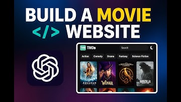 Build a Movie Website with TMDB API Using ChatGPT | HTML, Tailwind CSS & JavaScript Full Tutorial