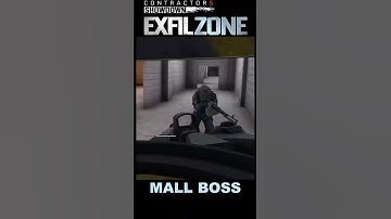 Kill Mall Boss Task | Contractors Showdown Exfil Zone #shorts #exfilzone