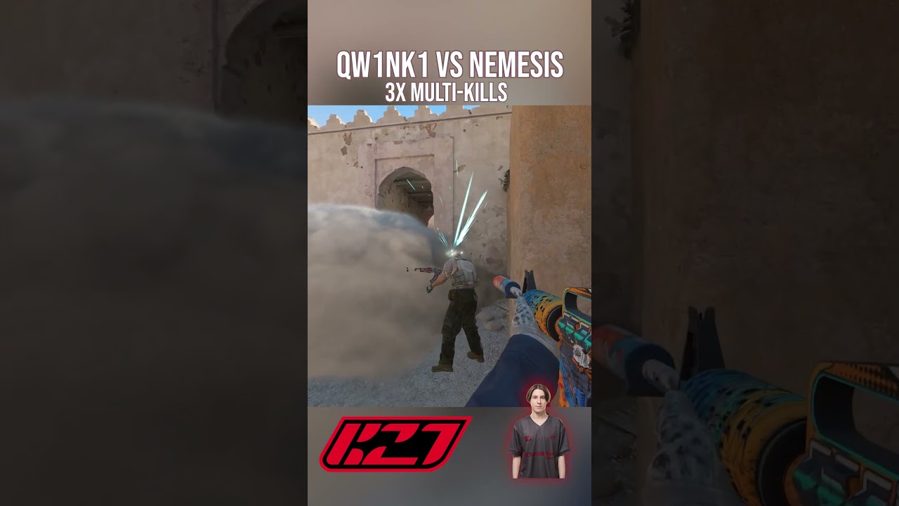 3x multi-kills qw1nk1 vs NEMESIS 