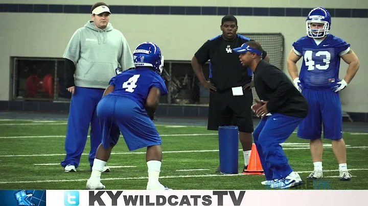 Football Spring Practice 2013 Raymond Sanders Mic'...