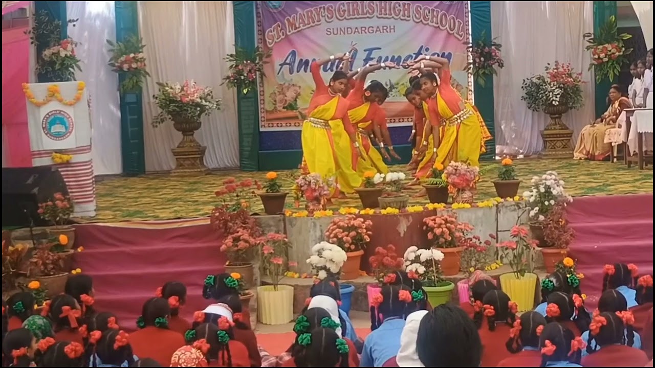 St.Mary's Girls' H.S.Sundargarh🌄 Prayer Dance 💃 Annual Day 9 Jan. 2025-26👆