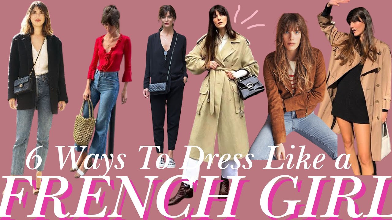 how to dress like a french woman | minimalist french girl style - YouTube